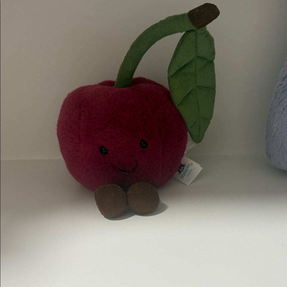 Jellycat Amuseables Cherry plush collectible or gift. NWT & Dustbag